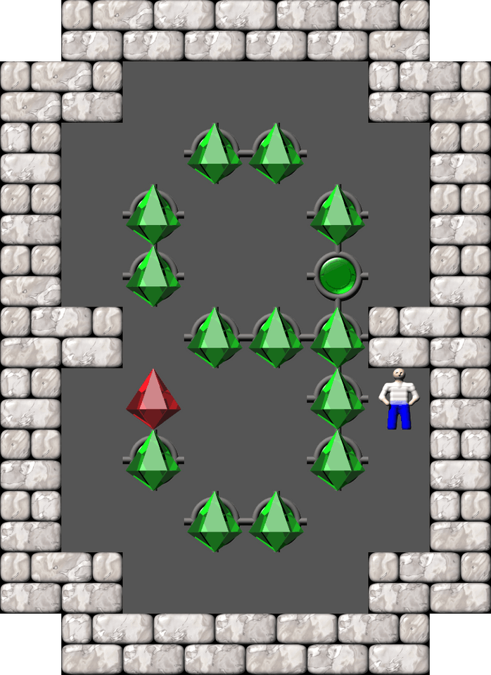 Sokoban Howards Second Sets Second Set level 26